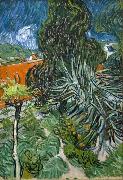 Vincent Van Gogh Doctor Gachets Garden in Auvers painting